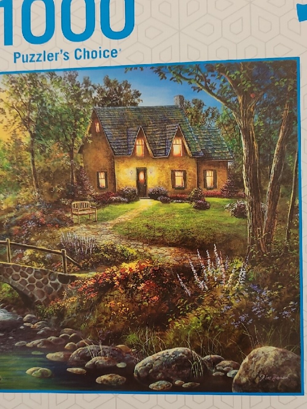 NEW/SEALED Sure Lox "Storybook Cottage" 1000-piece Jigsaw Puzzle - Picture 4 of 6